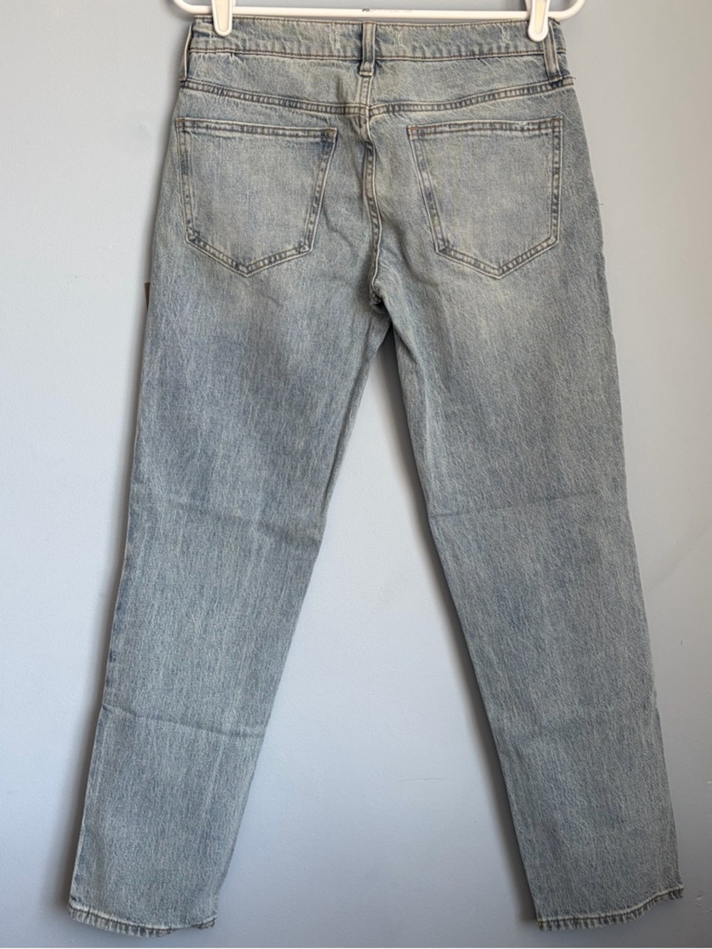 NWT Oliver Logan Chester Slim Straight Jeans Light Indigo Worn 2/26 - Picture 6 of 9